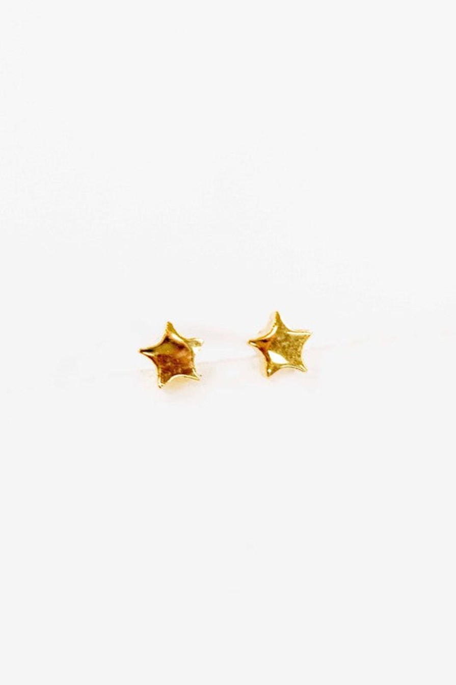 Women Pink Desert | The Mini Star Studs