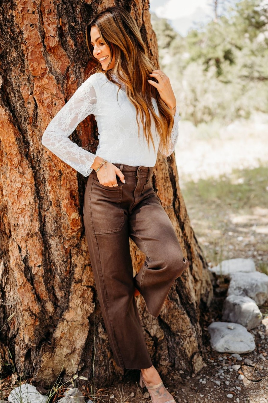 Women Pink Desert Tops | The Layering Cap Sleeve Tee In Cream By Mikarose