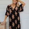 Women Pink Desert Dresses | The Plisse Floral Mini Dress