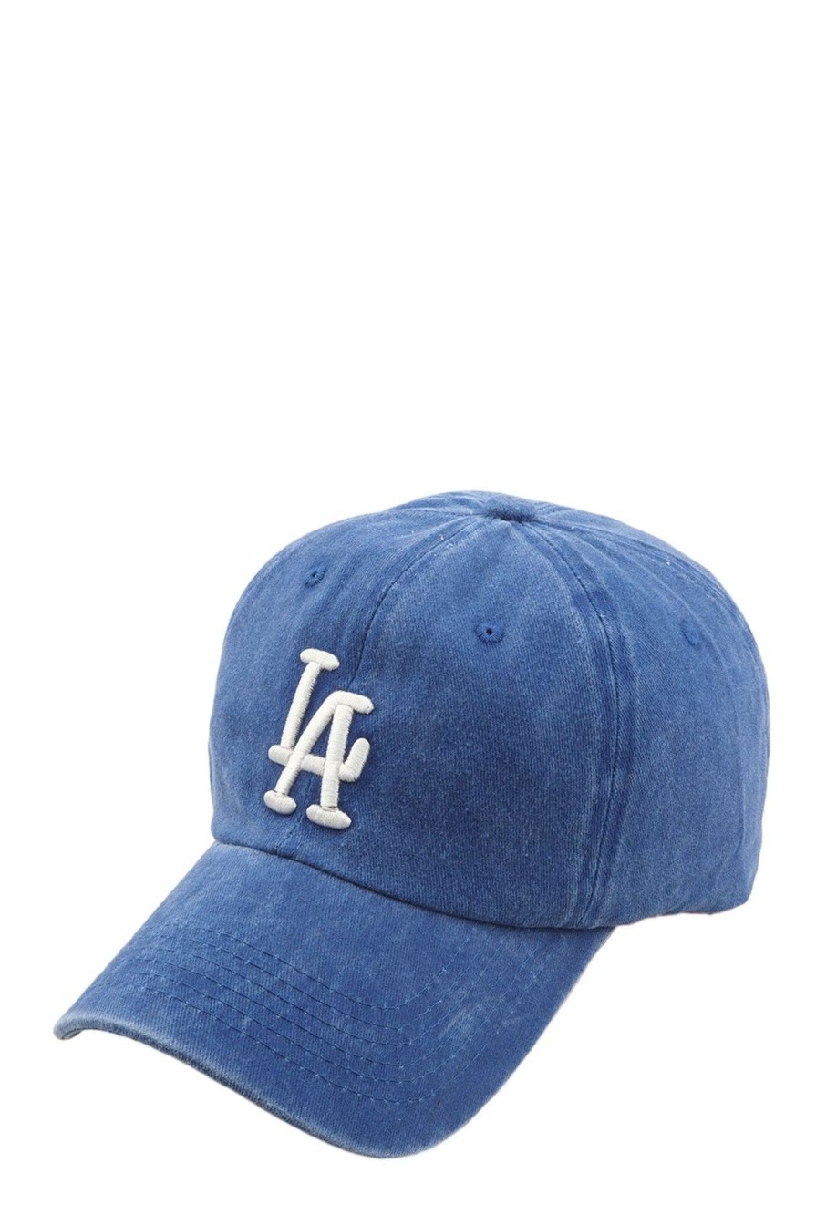 Women Pink Desert | The Los Angeles Baseball Hat In Royal Blue