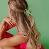 Women Pink Desert | The Seashell Hair Claw Clip