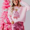 Women Pink Desert Tops | The Tinsel Tree Sweater In Pink