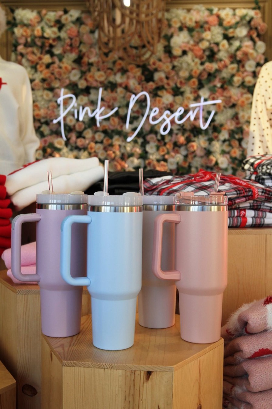 Women Pink Desert | The Stainless Steel Tumbler